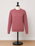 Goodfellow & Co. Men's Textured Crewneck Sweater – Dusty Rose