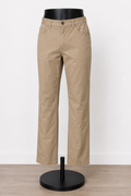 Men's Khaki Performance Casual Pants – Classic Straight Leg Trousers