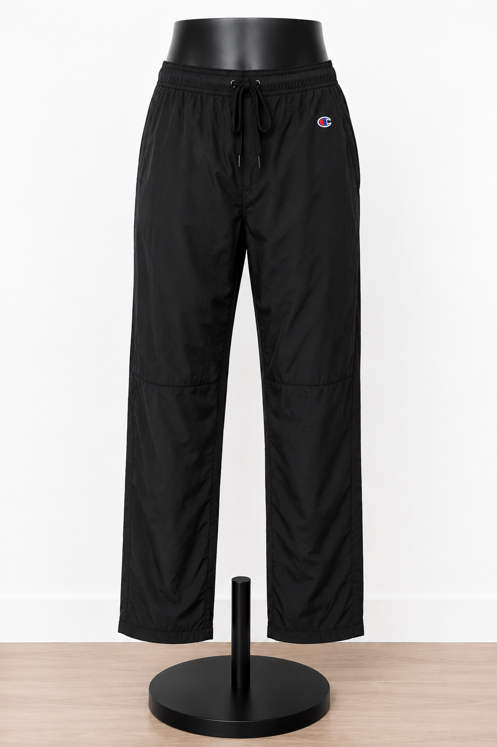 Champion Men's Black Athletic Track Pants – Lightweight Performance Joggers