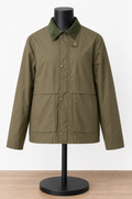 Goodfellow & Co. Men's Olive Utility Jacket with Corduroy Collar