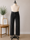 Levi's Men's Black Straight Leg Jeans
