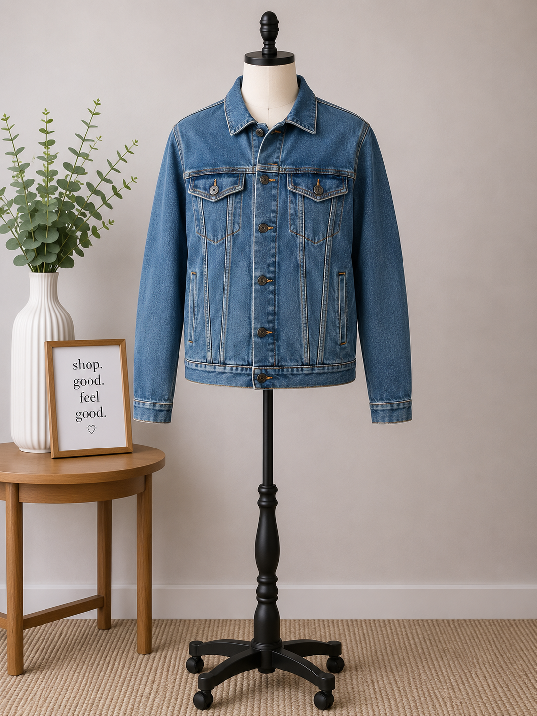 Goodfellow & Co. Men's Classic Denim Trucker Jacket