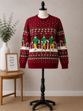 Buddy the Elf Ugly Christmas Sweater – Holiday Knit Pullover