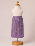 Girls Lavender Sequin Midi Skirt | Sparkle Party Pencil Skirt
