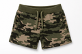 Toddler Boys' Camouflage Knit Pull-On Shorts with Drawstring