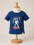 Kid Dangerous Toddler Boys' Disco Koala Graphic T-Shirt – Navy Blue