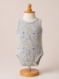 Baby Boys' Paint Splatter Tank Bodysuit – Heather Gray