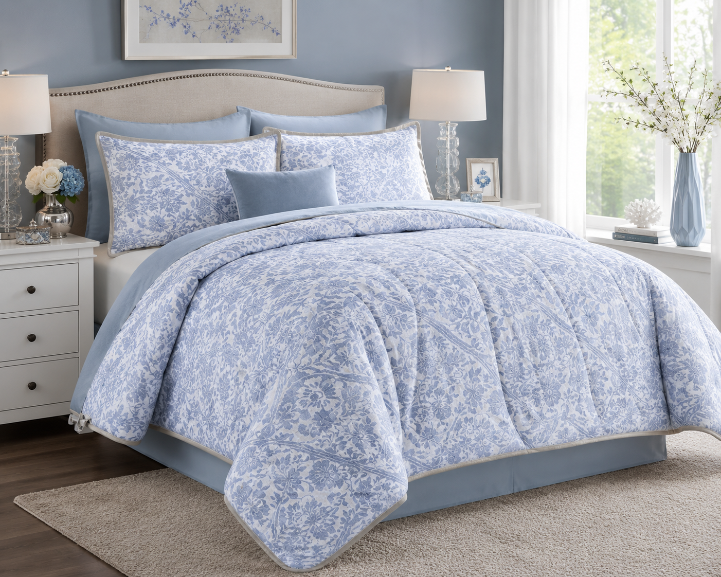 Linden Street Belleview 3-Piece Comforter Set – King/California King