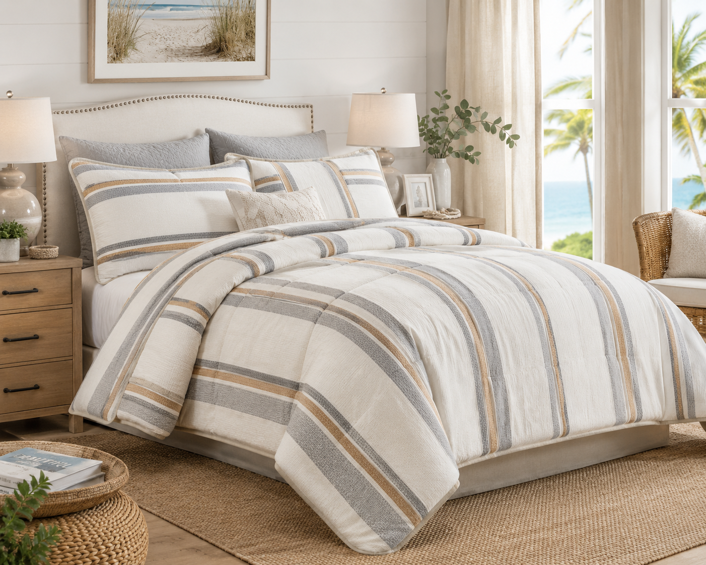 Linden Street Langdon 3-Piece Comforter Set – King/California King