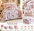 Madison Park™ Paisley Garden 5-Piece Quilt Set – Soft Neutral Floral Bedding
