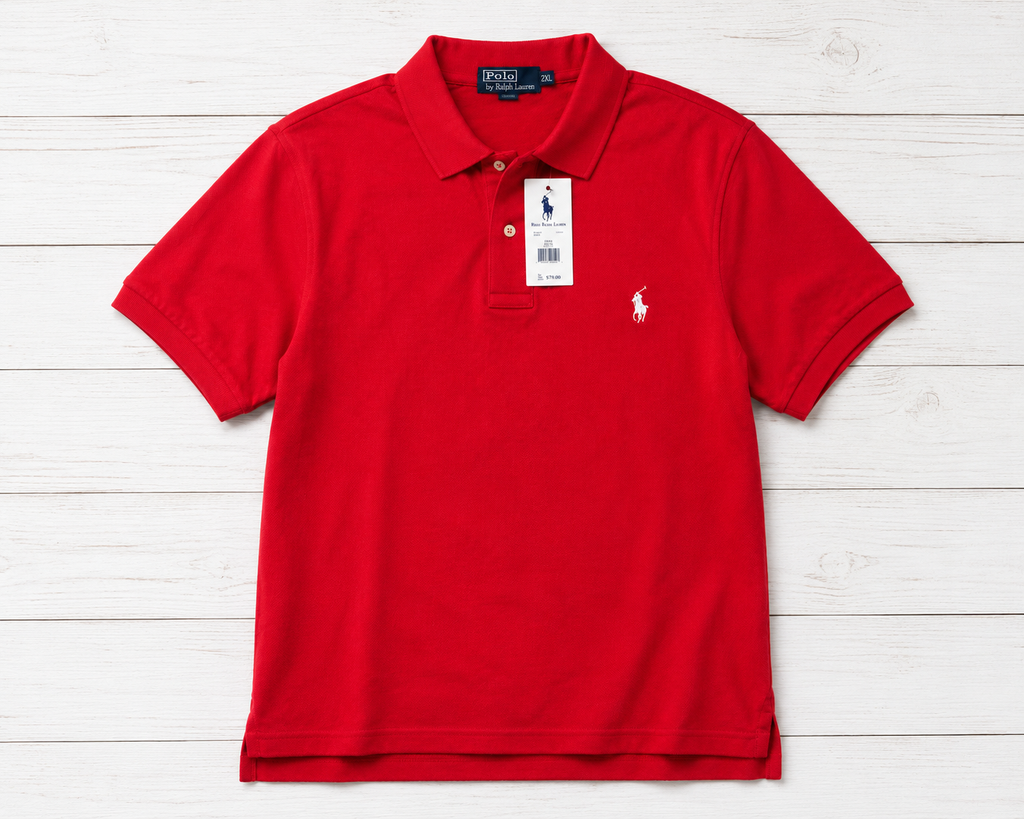 Polo Ralph Lauren Men's Classic Red Polo Shirt