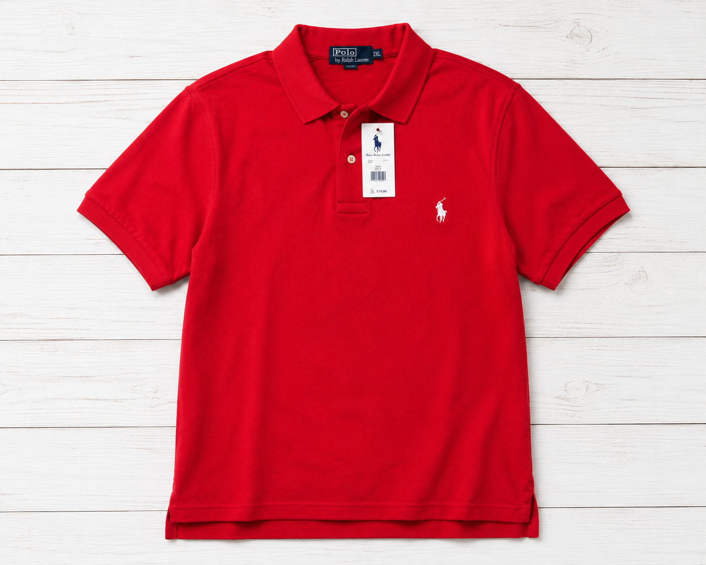 Polo Ralph Lauren Men's Classic Red Polo Shirt