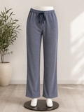 Goodfellow & Co. Men's Waffle Knit Lounge Pants – Navy/Gray Drawstring Sleep Pants
