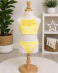 Sunshine Bloom Girls Two-Piece Swimsuit
