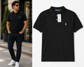Men's Classic Black Polo Shirt