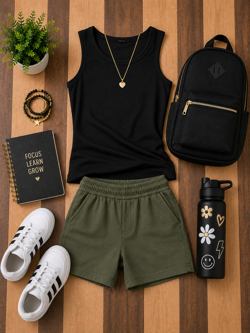 Everyday Cool Black Tank
