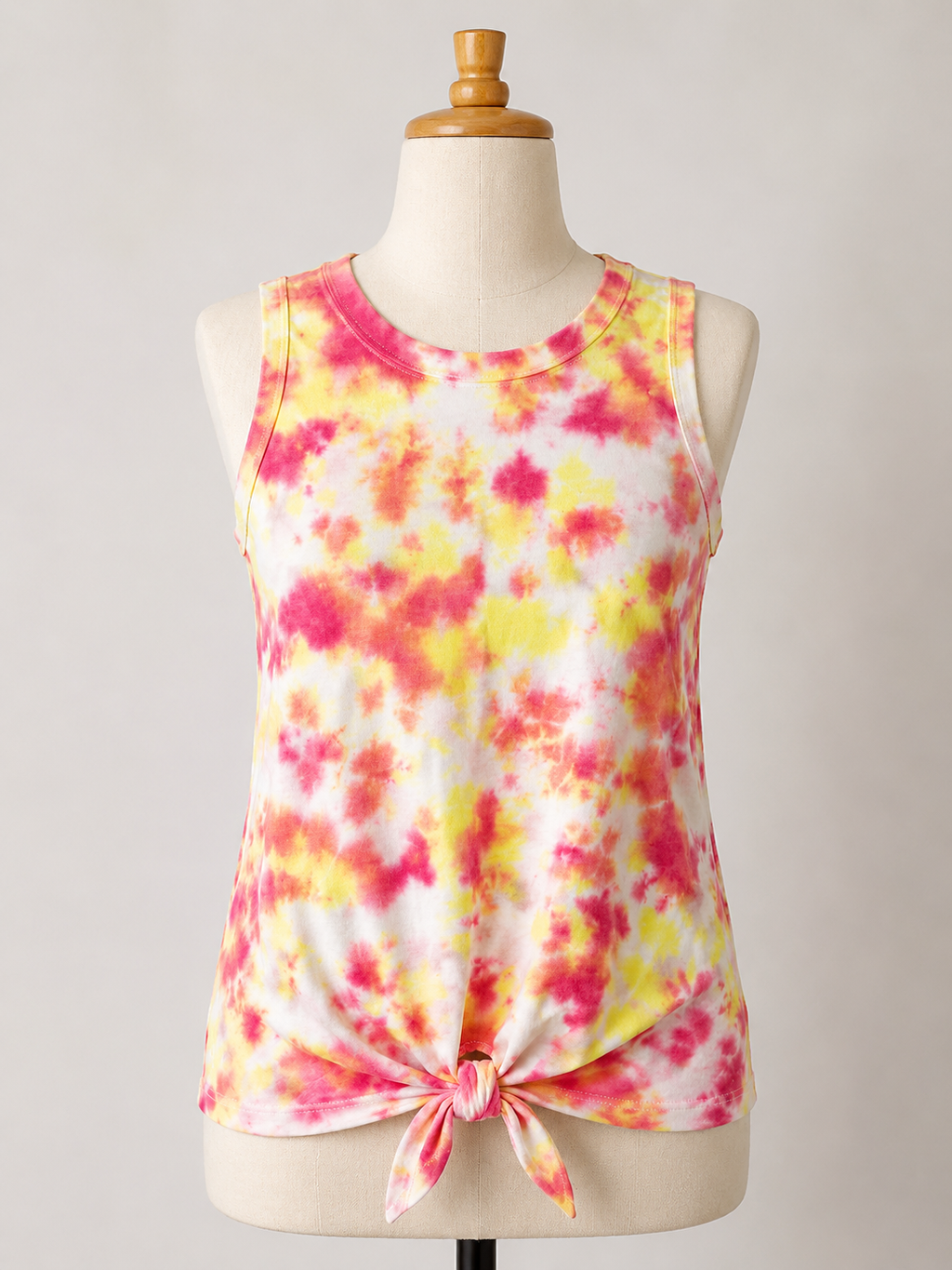 Cotton Candy Glow Tie-Dye Tank