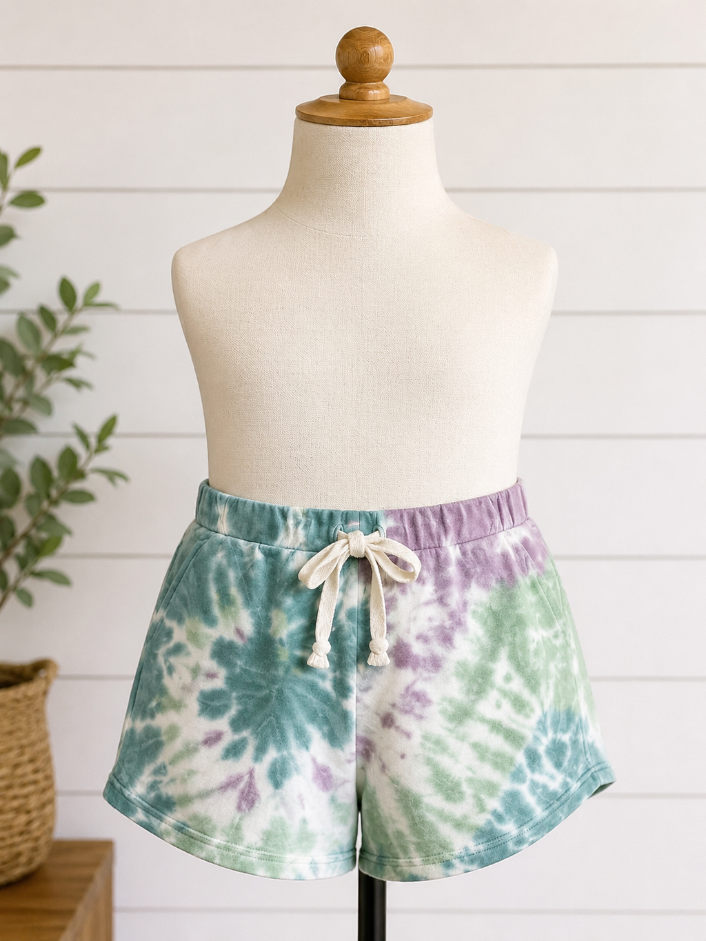 Dreamwave Tie-Dye Lounge Shorts Women