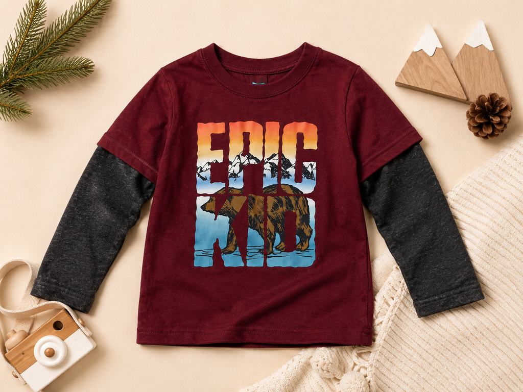 Wild Summit Adventure Layered Tee