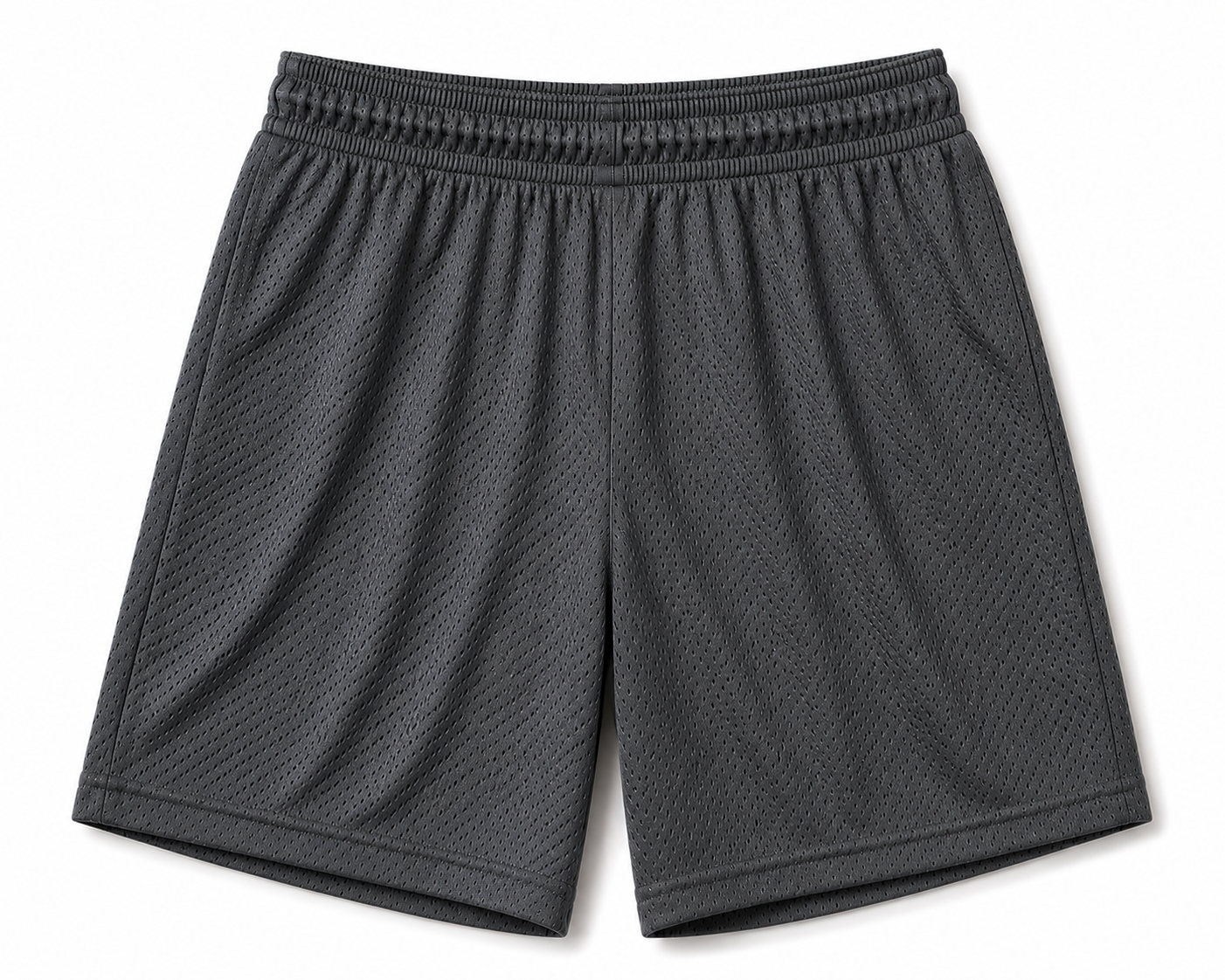Charcoal Velocity Mesh Athletic Shorts