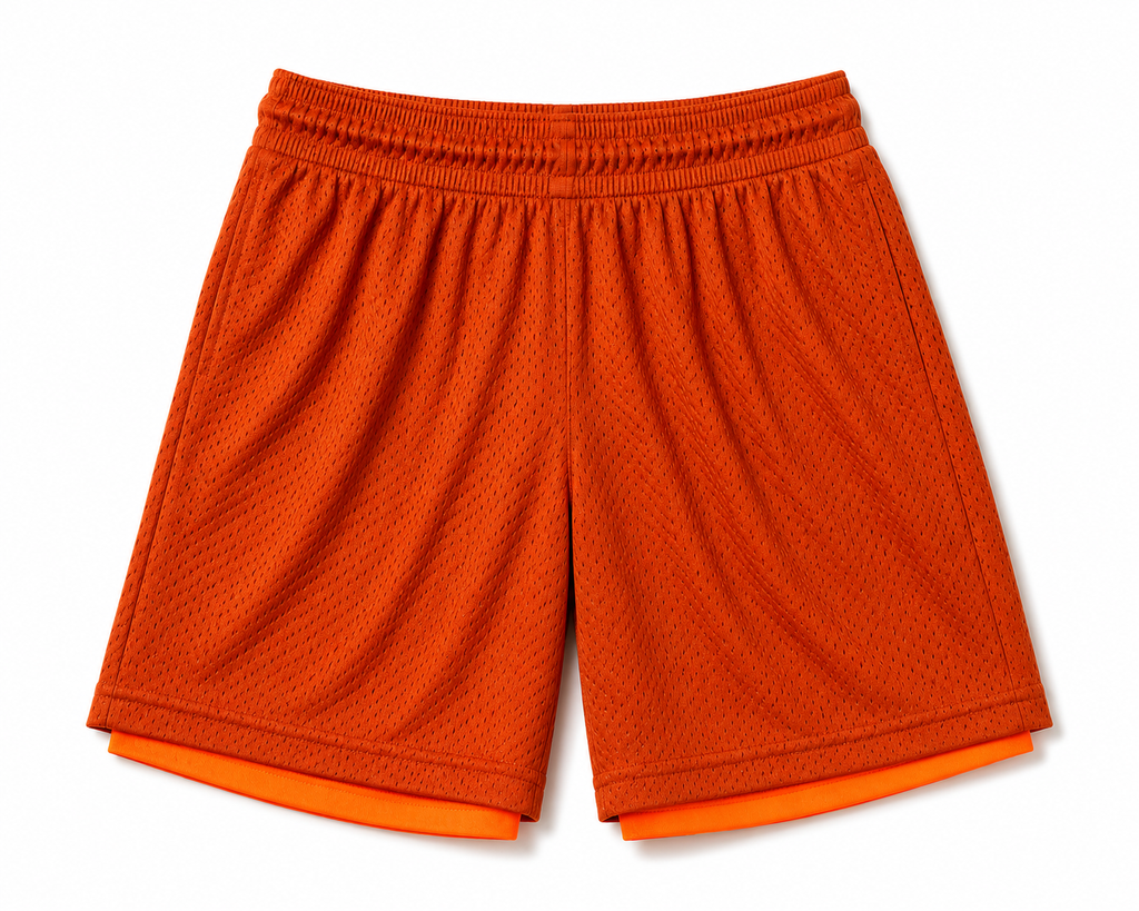 BlazeCore Reversible Mesh Athletic Shorts