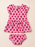Berry Sweet Dreams Dress & Bloomer Set