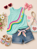 Heart of the Rainbow Tank Top