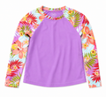 Tropical Bloom Swim Top