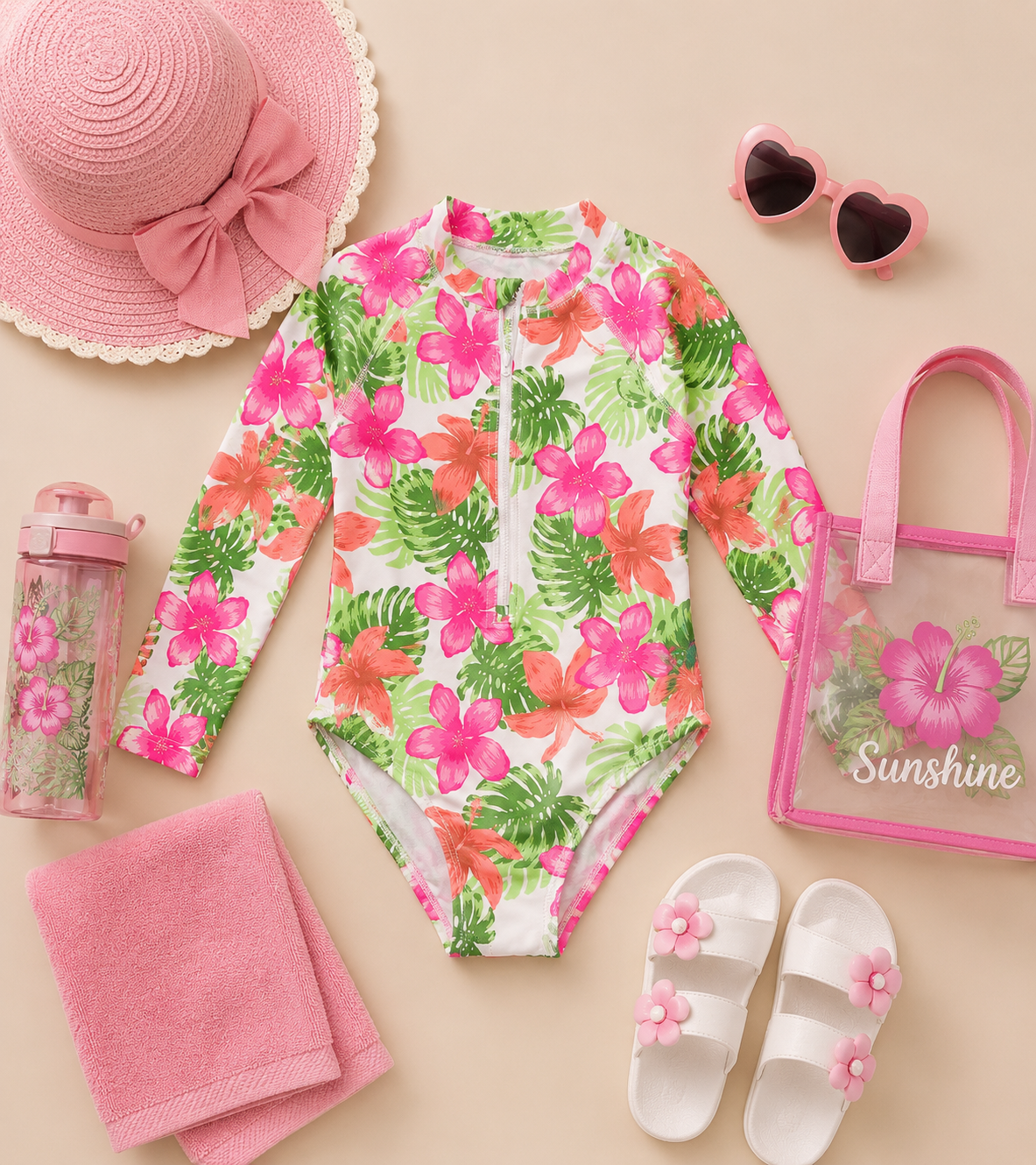 Island Bloom Adventure Suit