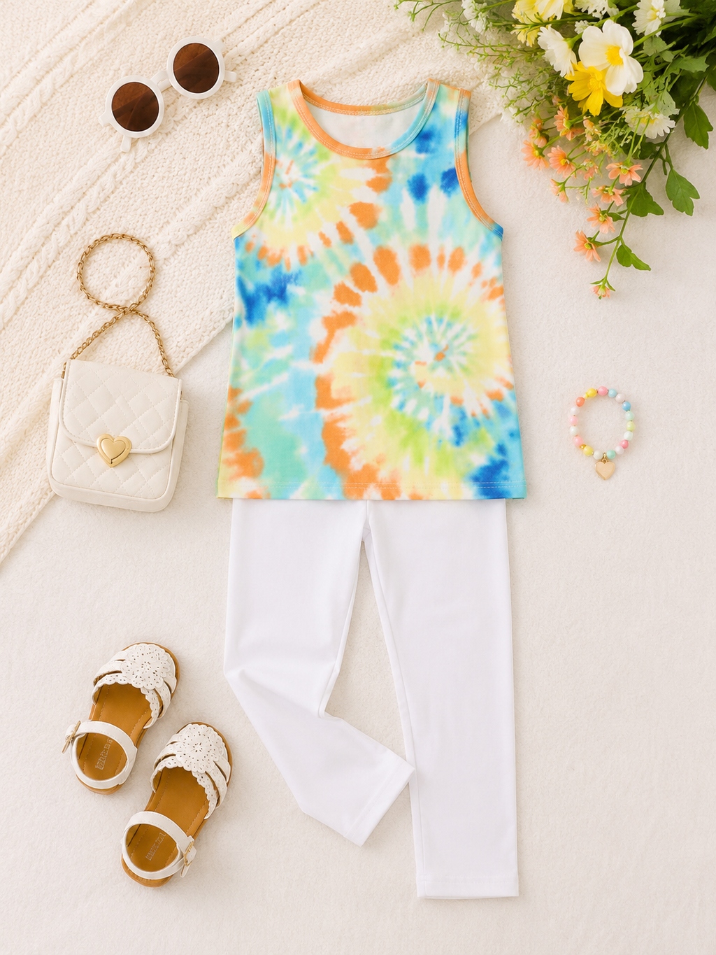Sunshine Swirl Tie-Dye Tank