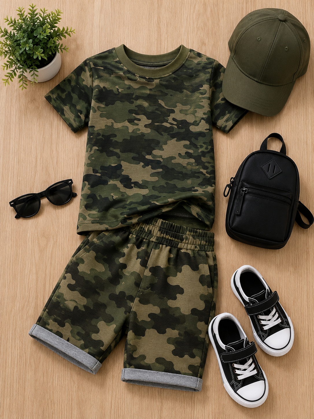 Little Ranger Camo Tee