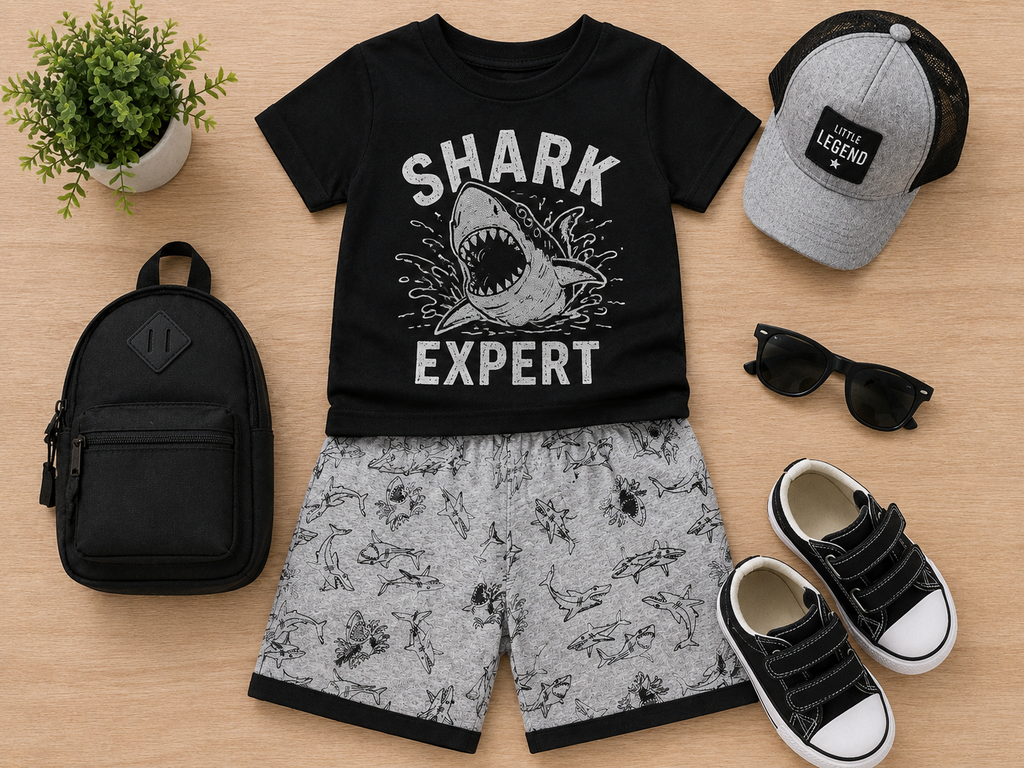Shark Attack Adventure Shorts