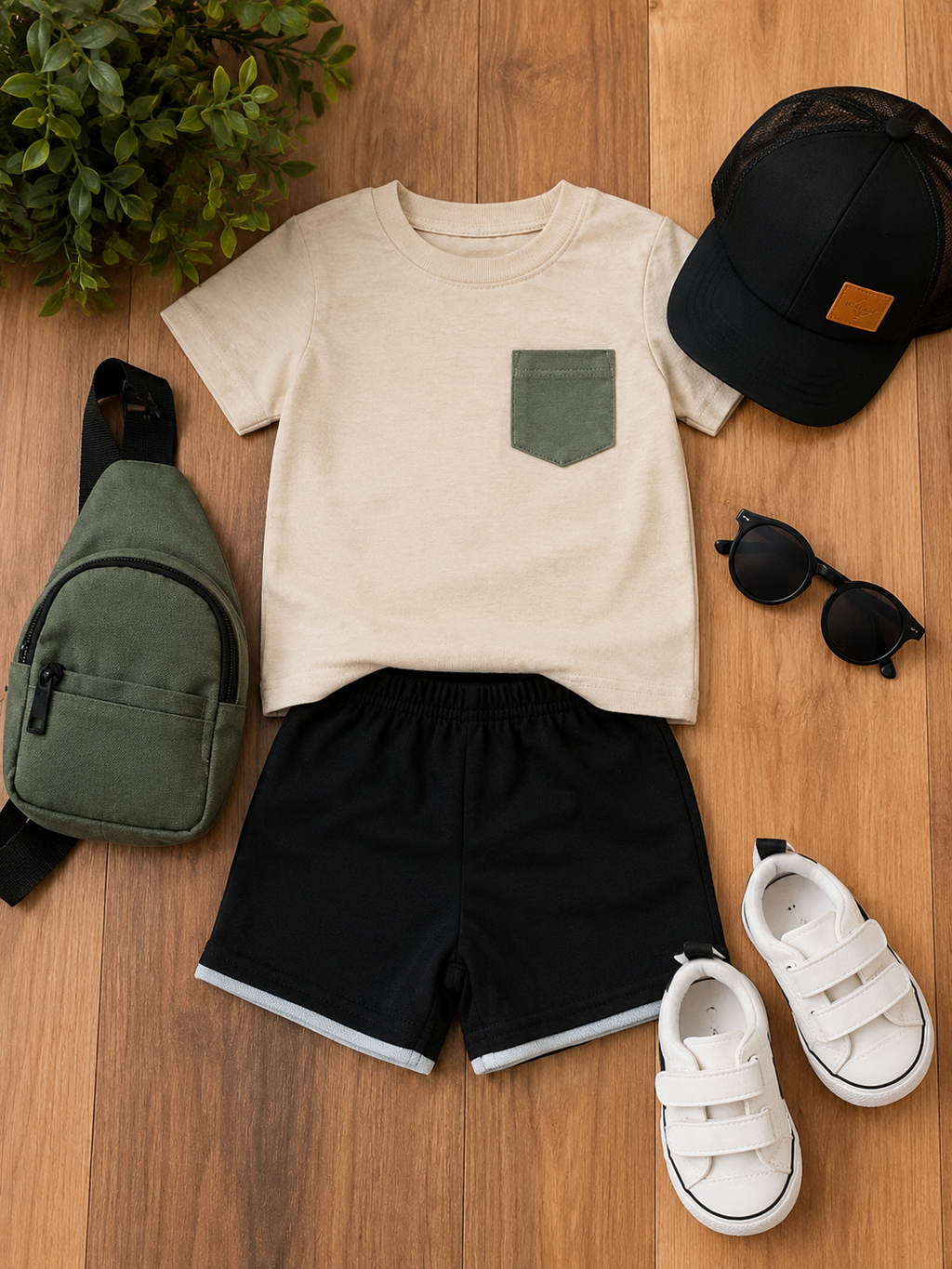 Midnight Motion Toddler Shorts