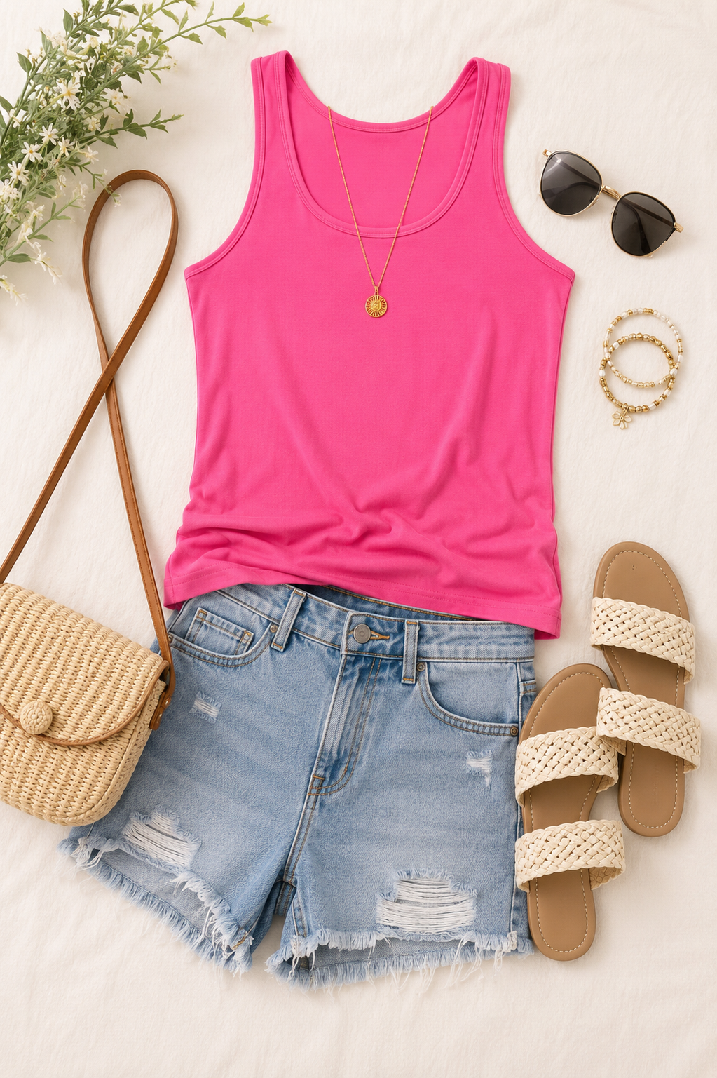 Pink Paradise Essential Tank