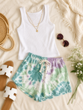 Dreamwave Tie-Dye Lounge Shorts Women