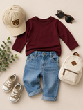 Little Explorer Essential Long Sleeve Tee