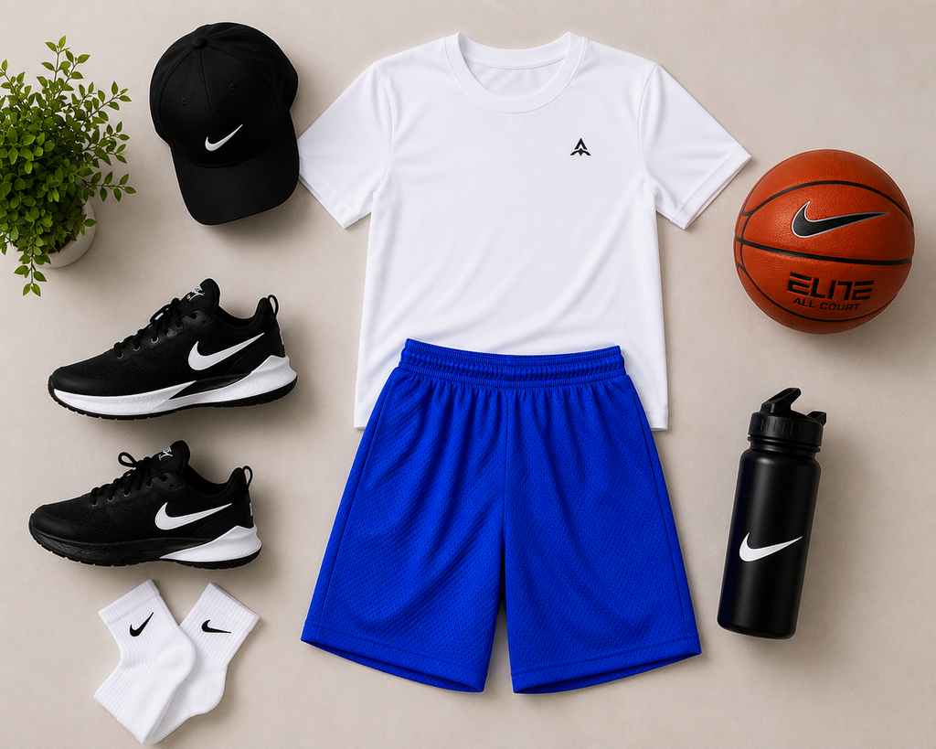 Royal Rush Mesh Athletic Shorts