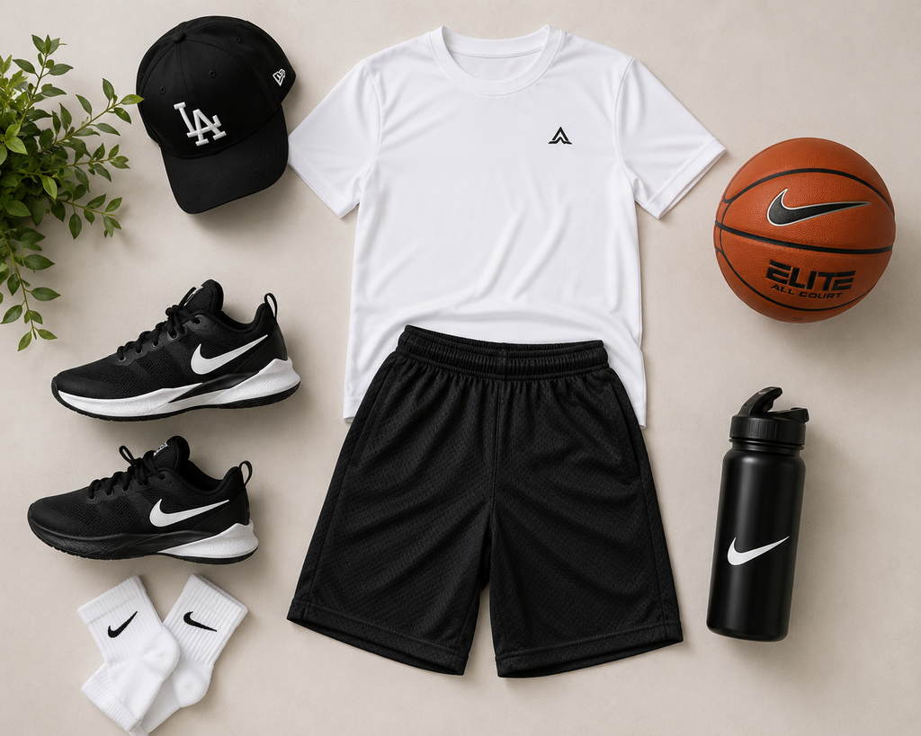 Midnight Motion Mesh Athletic Shorts