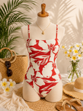 Sunset Hibiscus One-Piece