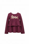 Toddler Girls l/s Design Shirt