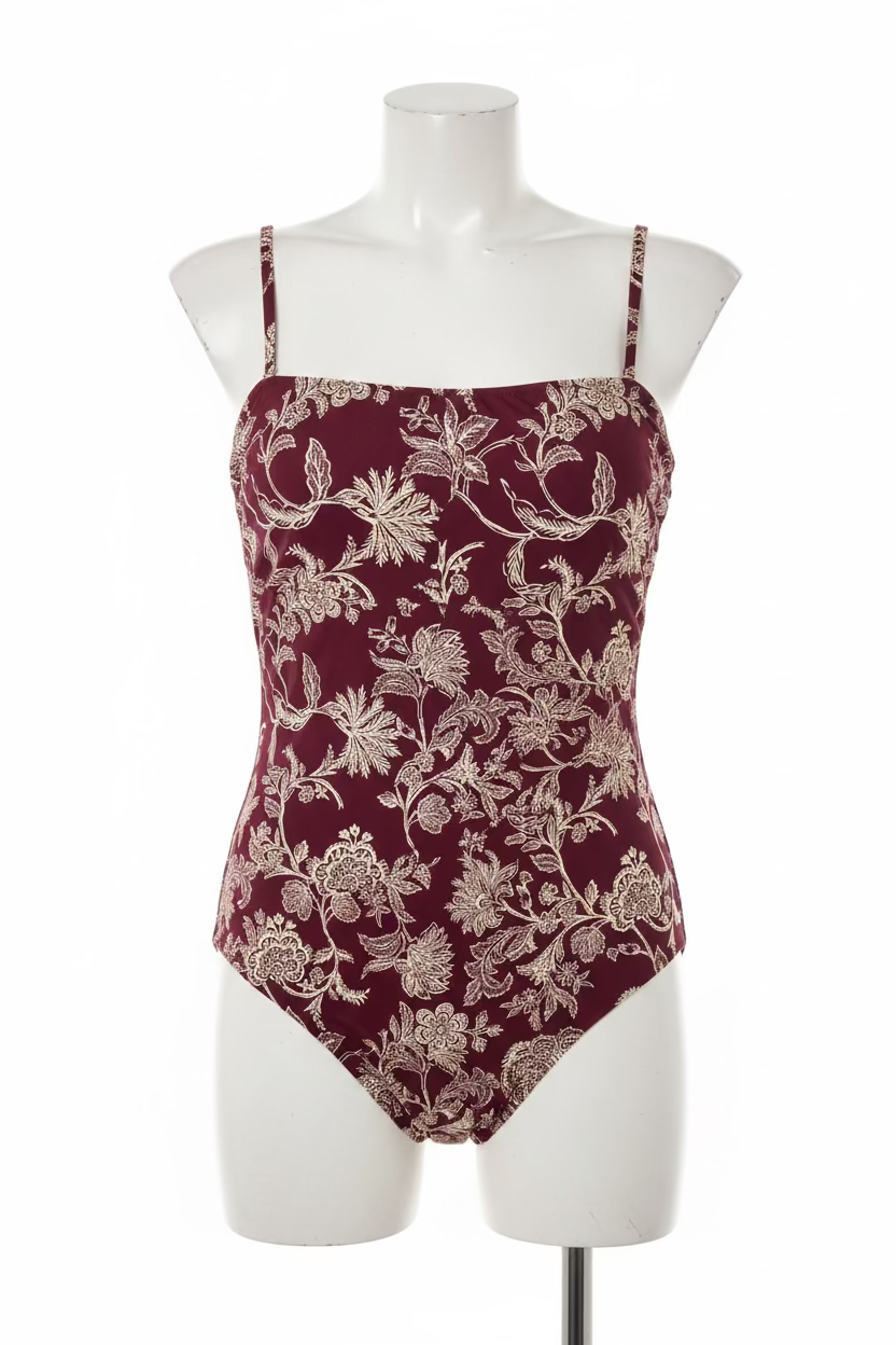Plum Garden One-Piece