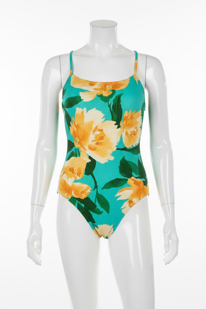 Golden Bloom One-Piece