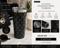MK Inspired Stainless Steel Tumbler