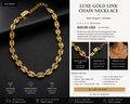 Luxe Gold Link Chain Necklace