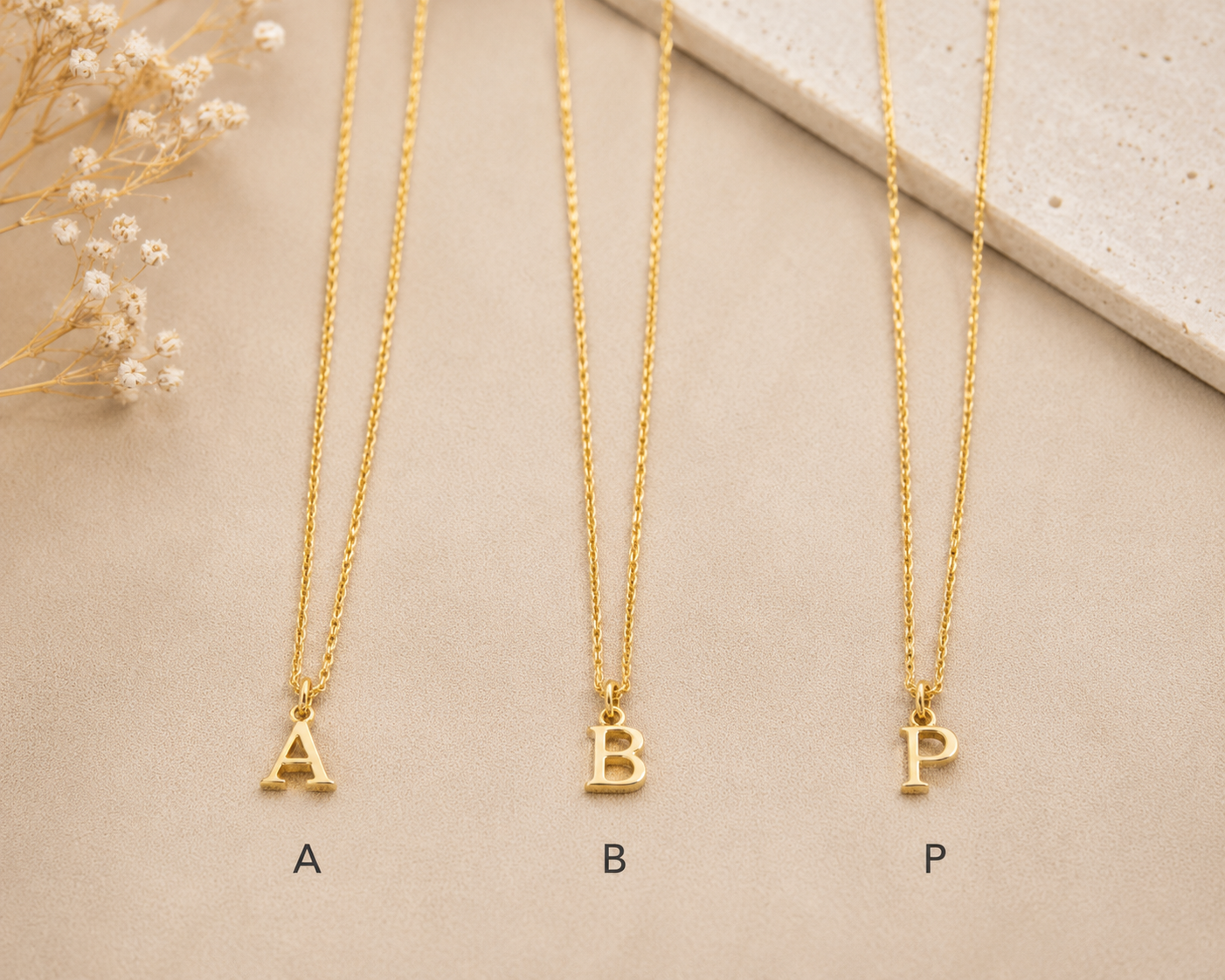 Everyday Elegance Initial Necklace