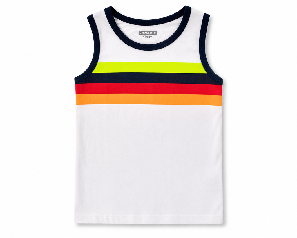 Coastal Flash Stripe Tank