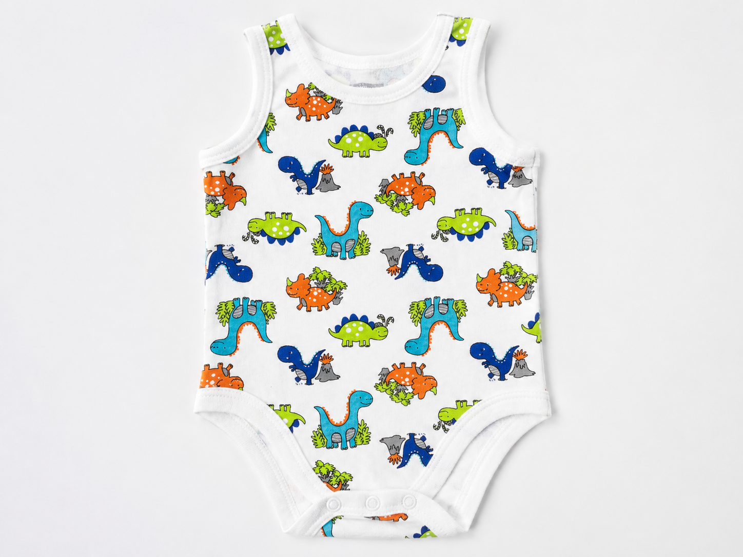 Baby Dinosaur Sleeveless onesies