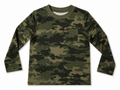 Boys Camouflage Long Sleeve Shirt