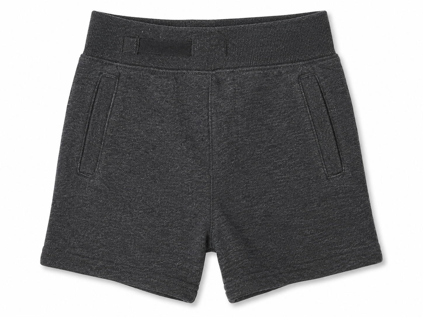 Boys Charcoal Knit Shorts