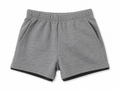 Boys Heather Gray Knit Shorts
